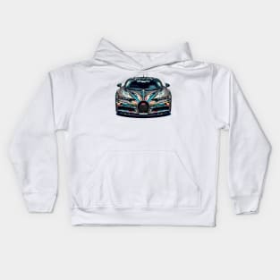 Bugatti Chiron Kids Hoodie